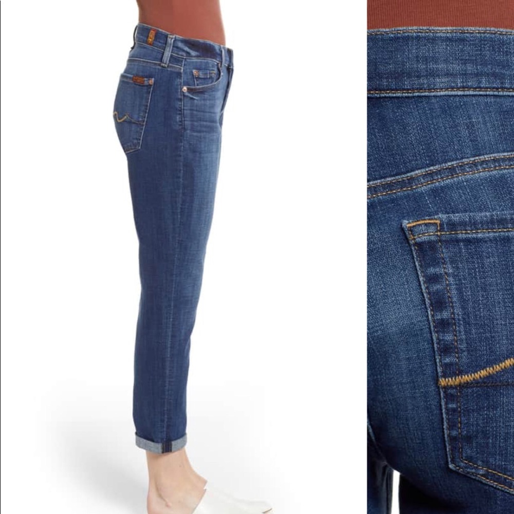 7 for all mankind - skinny boyfriend jeans